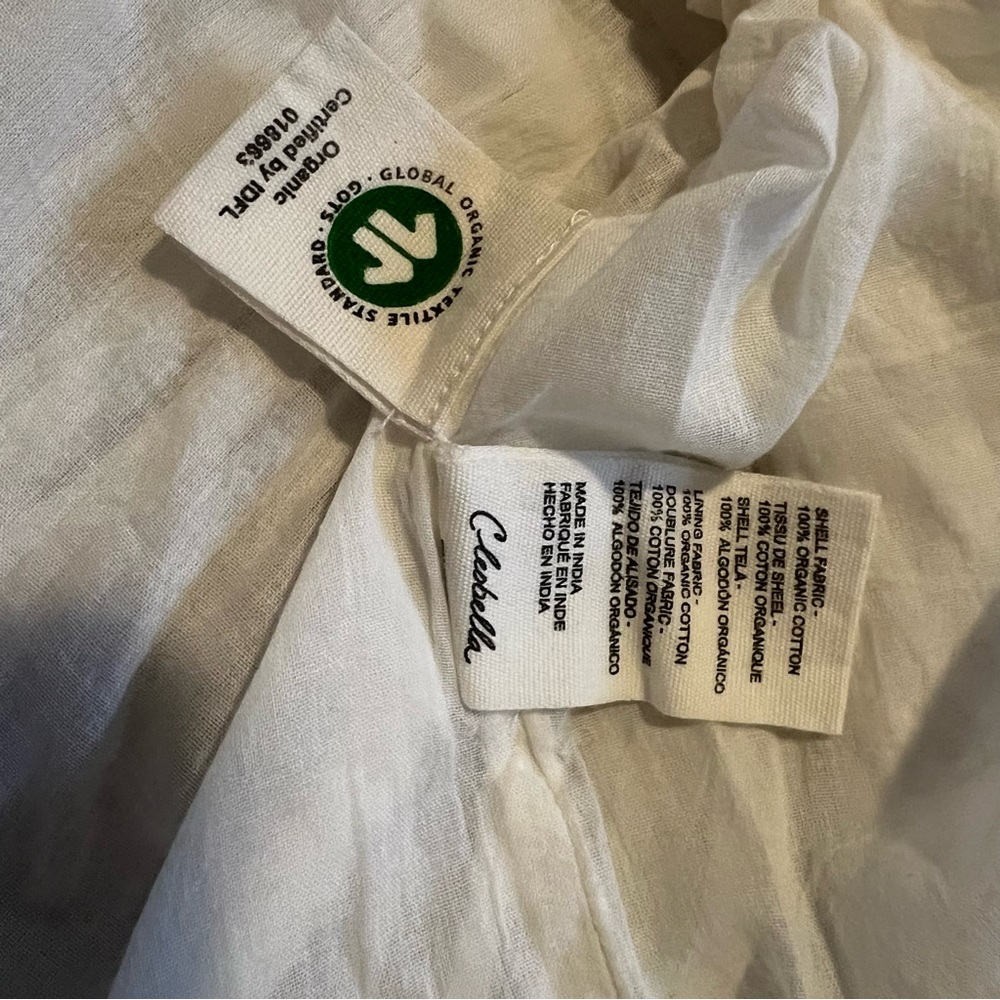 NWT Cleobella Ashlyn Ivory Midi Dress Size XS - Picture 10 of 10